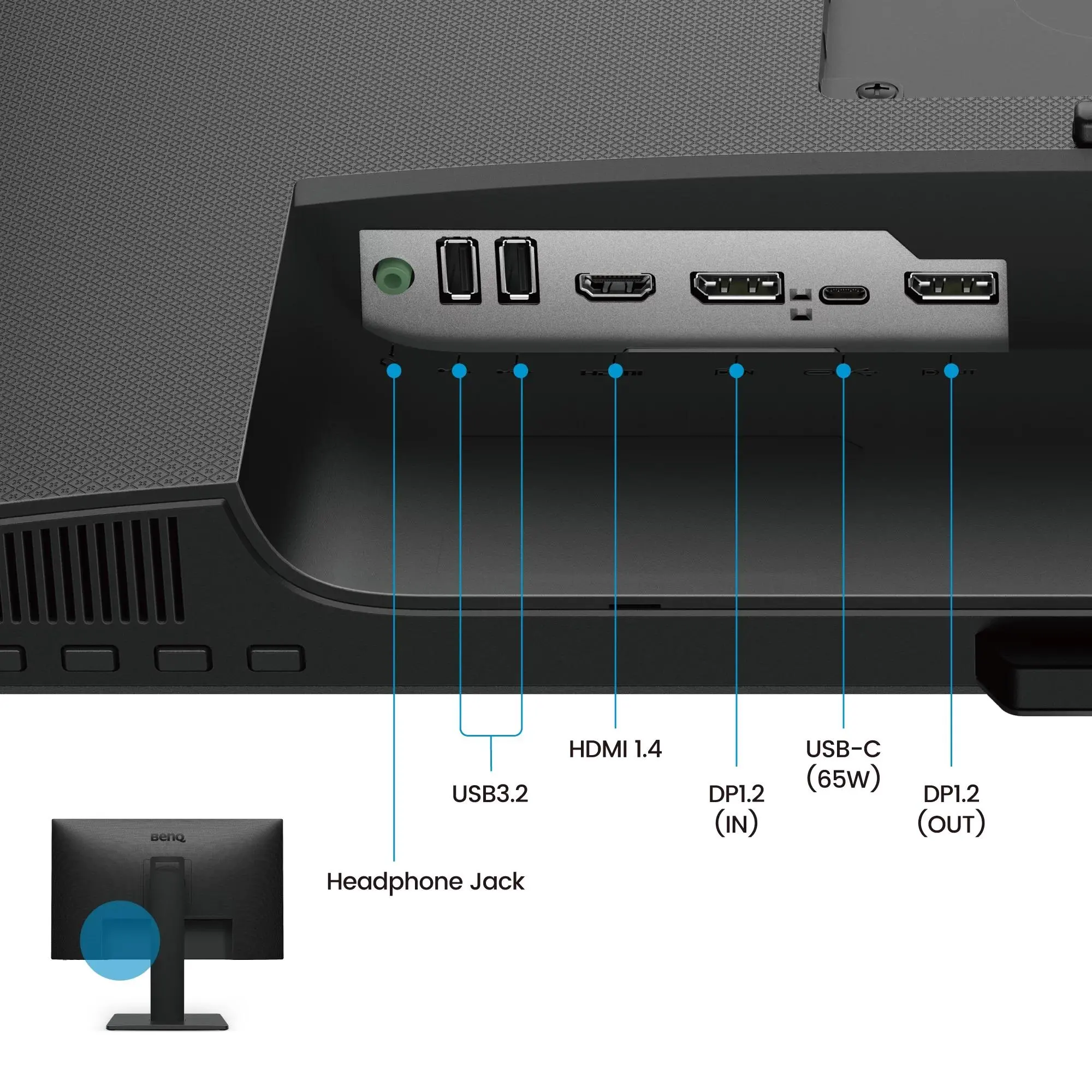 Монитор BenQ BL2786TC, 27", IPS, 1920x1080, 100Hz, Speaker 2 x 2W - image 6