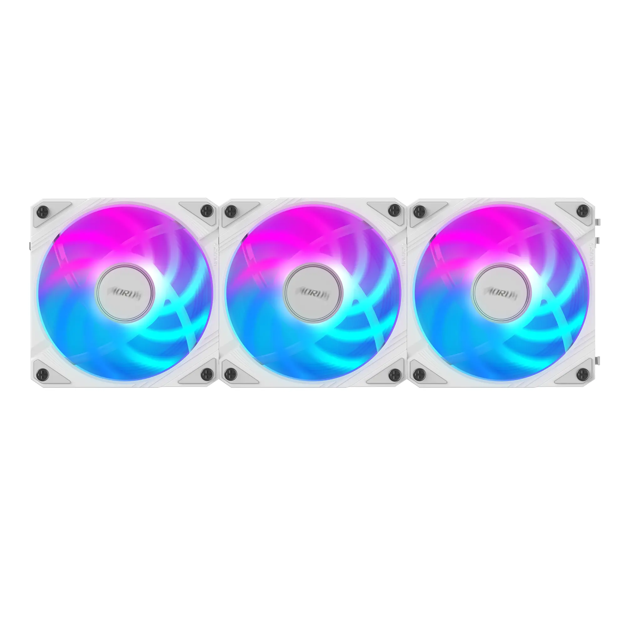 Комплект вентилатори GIGABYTE AORUS EZ CHAIN 120 ICE 3-Pack ARGB - image 3