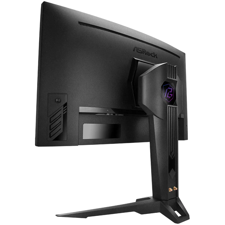 Asrock Curved Gaming Monitor, 27" QHD(2560x1440) VA, Anti-Glare, 180 Hz, 132% sRGB, 5000:1, 16:9, 300 cd/m^2, 178º/178º, 1ms (MPRT), FreeSync, Flicker-free, Tilt, Swivel, Hight adj, VESA, 2x 2W Speaker, 2x HDMI, 1x DP, 1x Audio, Wi-Fi antenna, 3Y - image 2