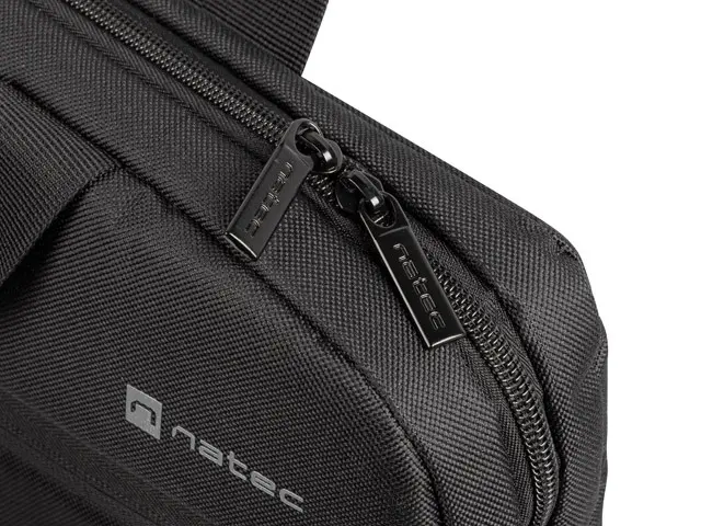 Чанта, Natec Laptop Bag Taruca 15.6" Black - image 5