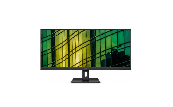 Монитор, AOC U34E2M, 34" VA WLED, 3440x1440@100Hz, 4ms GtG, 300cd m/2, 4000:1, 20M:1 DCR, Adaptive Sync, FlickerFree, Low Blue Light, Tilt, 2xHDMI, DP - image 1