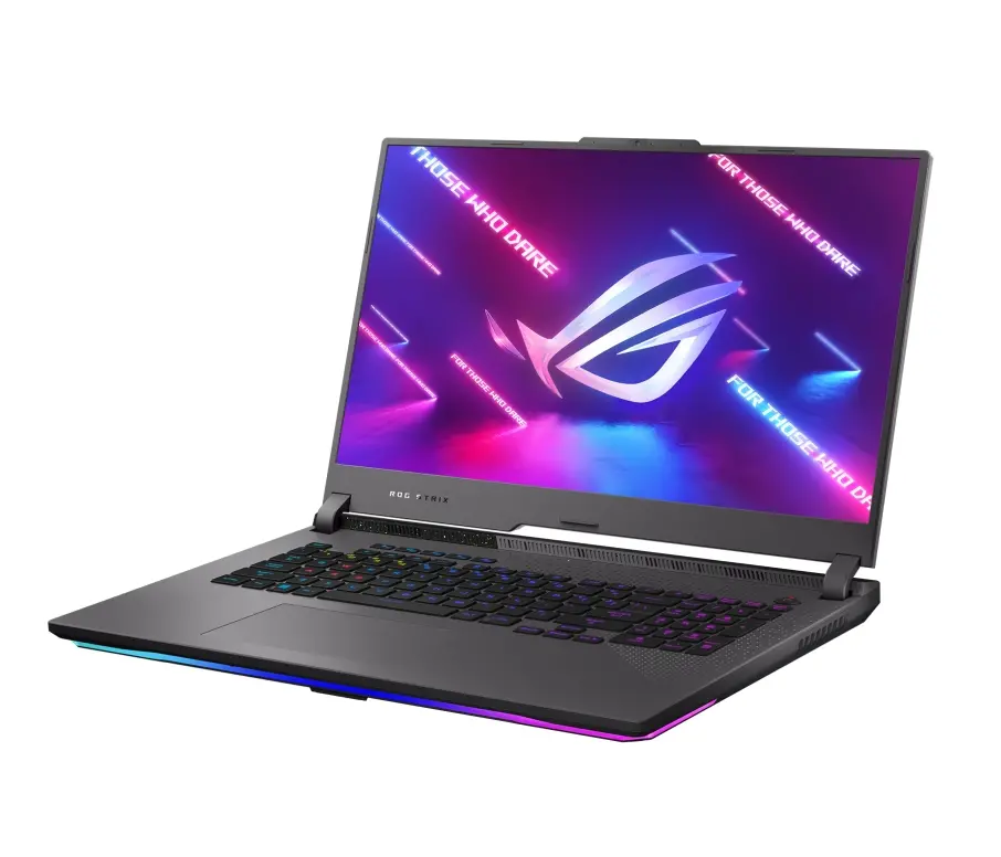 Лаптоп, Asus ROG Strix G17 G713PU-LL109W,AMD Ryzen 9 7940HX (6-core/32-thread, 64MB L3 cache, up to 5.2 GHz max boost), 17.3" WQHD (2560 x 1440) 16:9 240Hz,16GB DDR5 , 1TB SSD,  RTX 4050 ,6GB GDDR6, WiFi 6,RGB, Windows 11,Eclipse Gray - image 1