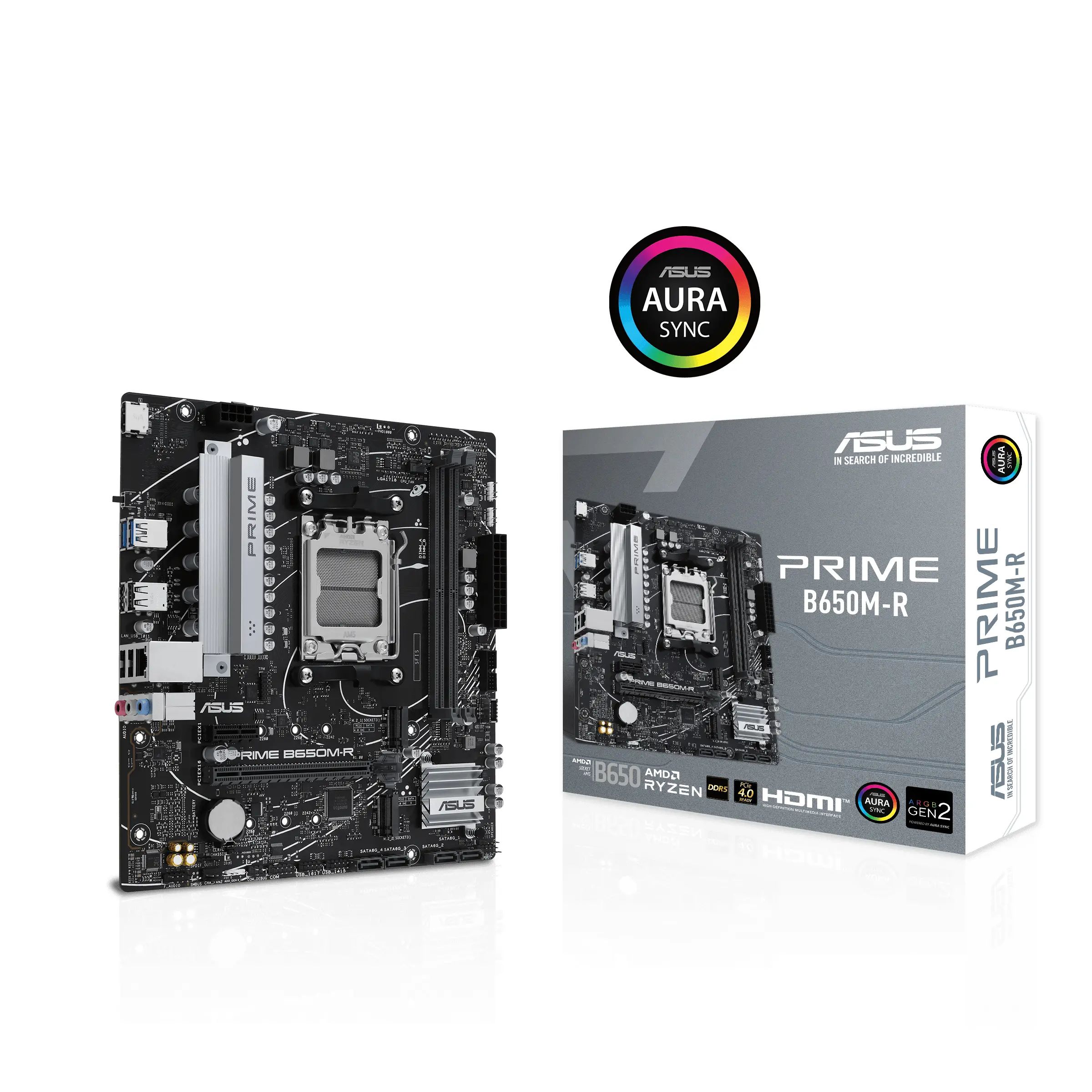 Дънна платка ASUS PRIME B650M-R socket AM5, 2xDDR5 - image 4