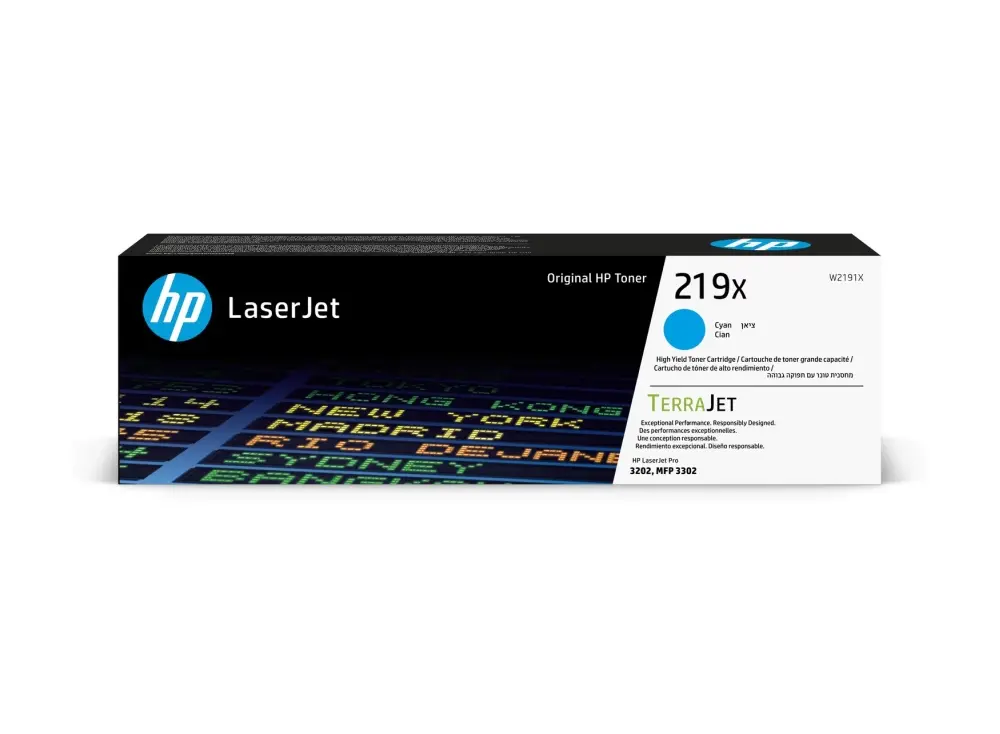 Консуматив, HP 219X High Yield Cyan Original LaserJet Toner Cartridge