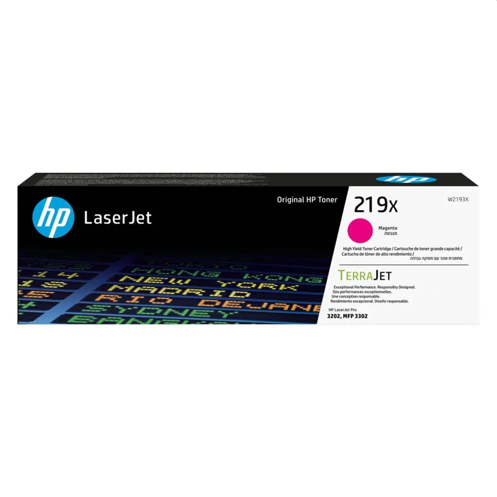 Консуматив, HP 219X High Yield Magenta Original LaserJet Toner Cartridge