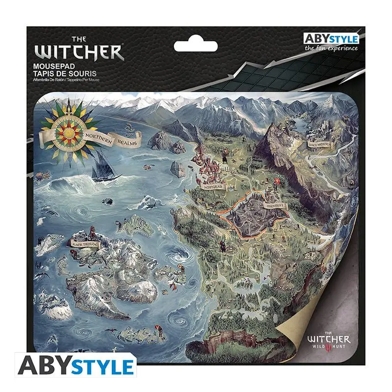 Геймърски пад ABYSTYLE THE WITCHER - World map - image 1