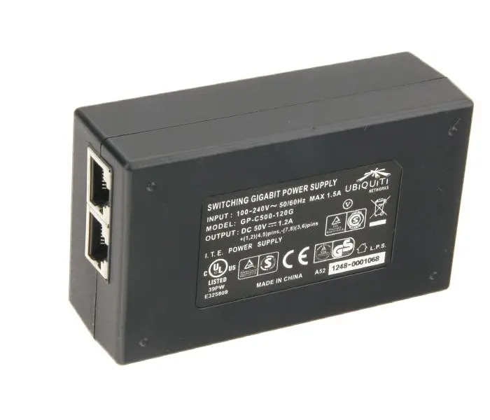 PoE Инжектор Ubiquiti POE-50-60W, 50VDC, 60W , airFiber POE - image 3