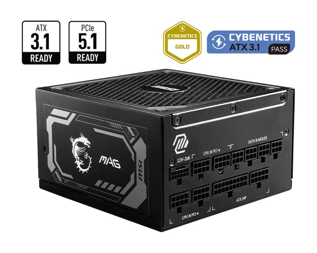 Захранване, PSU MSI MAG A1250GL PCIE5