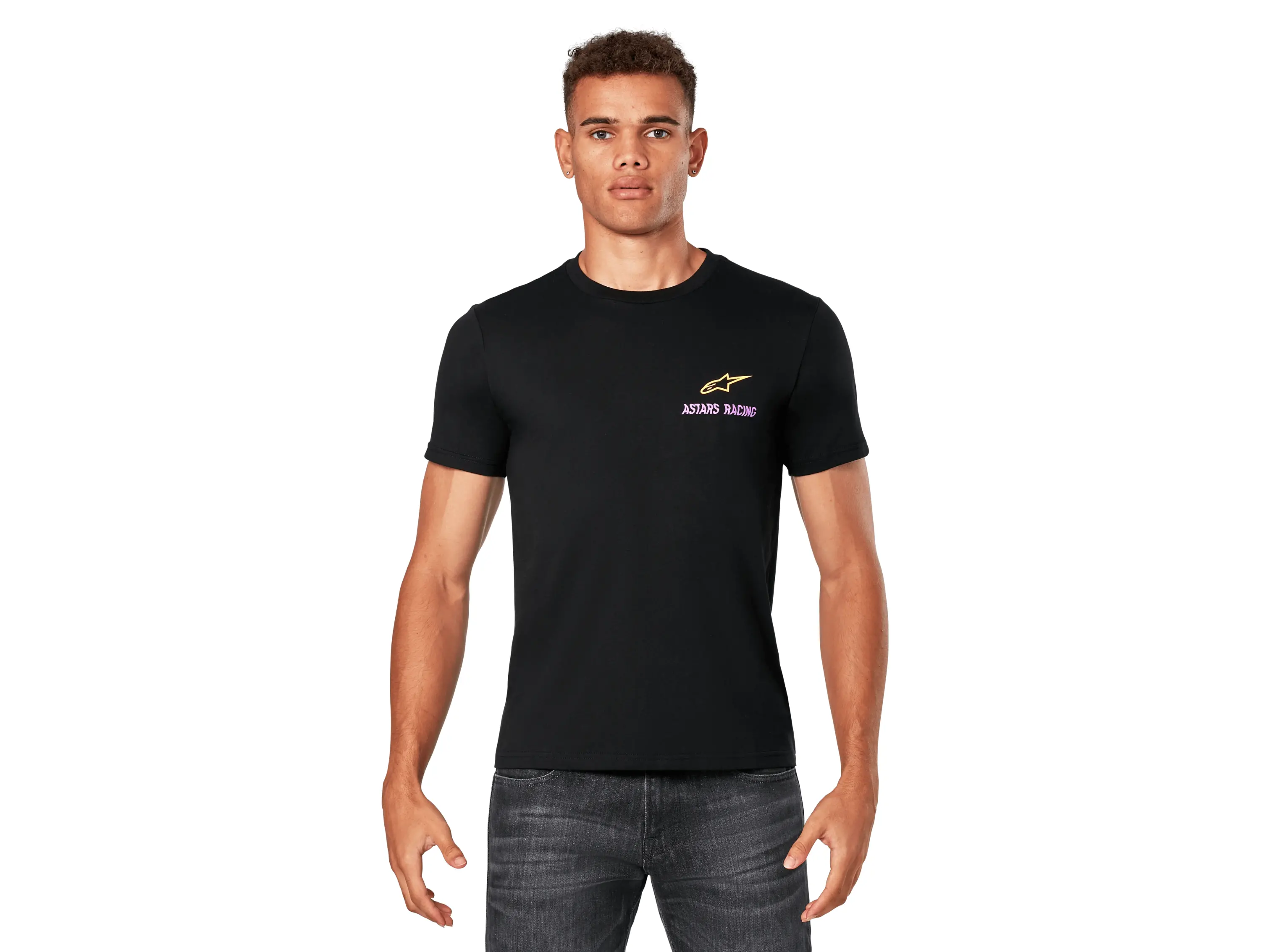 Тениска SWERVE CSF SS TEE BLACK ALPINESTARS