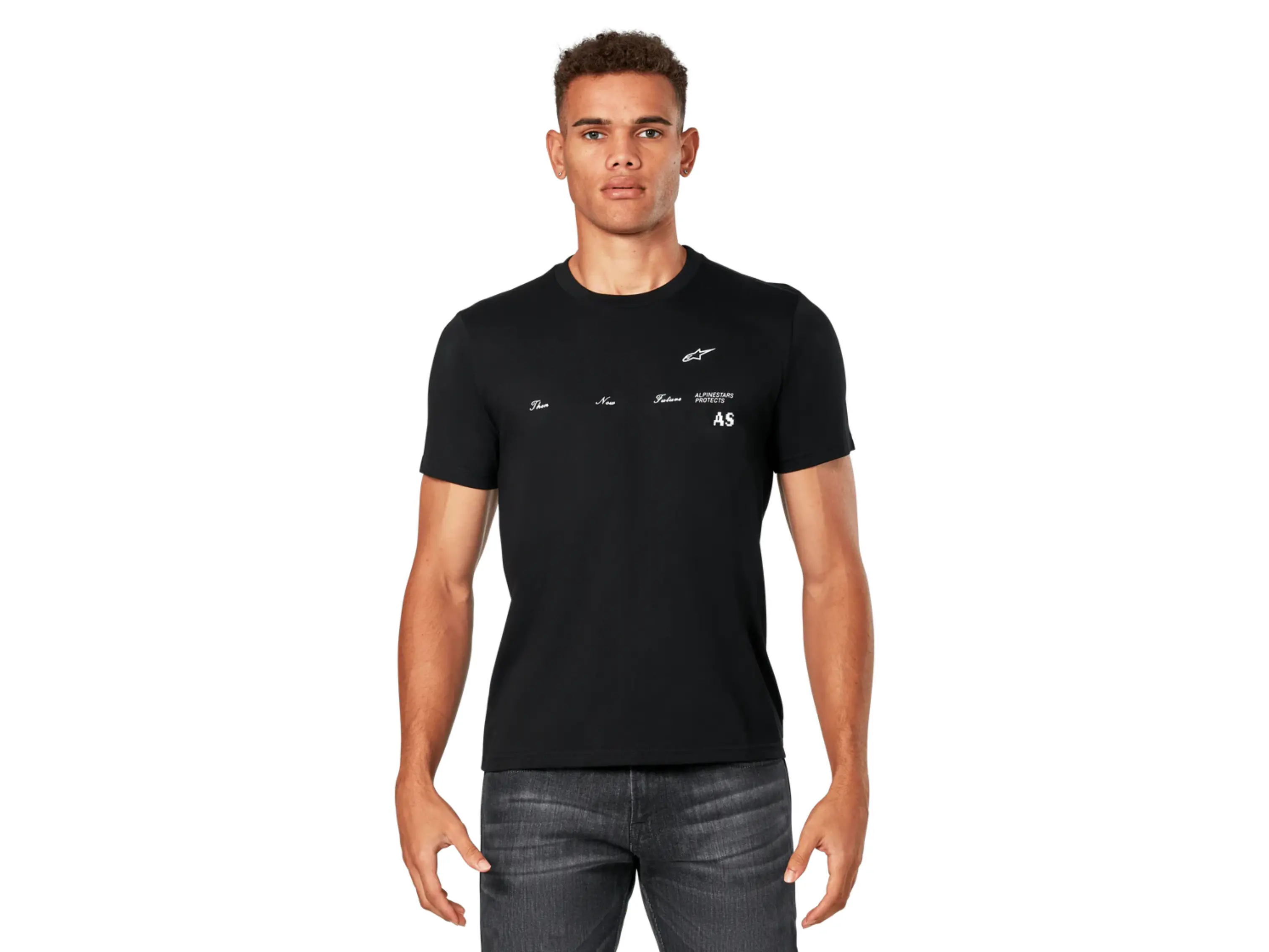 Тениска EVOLVING CSF SS TEE BLACK ALPINESTARS