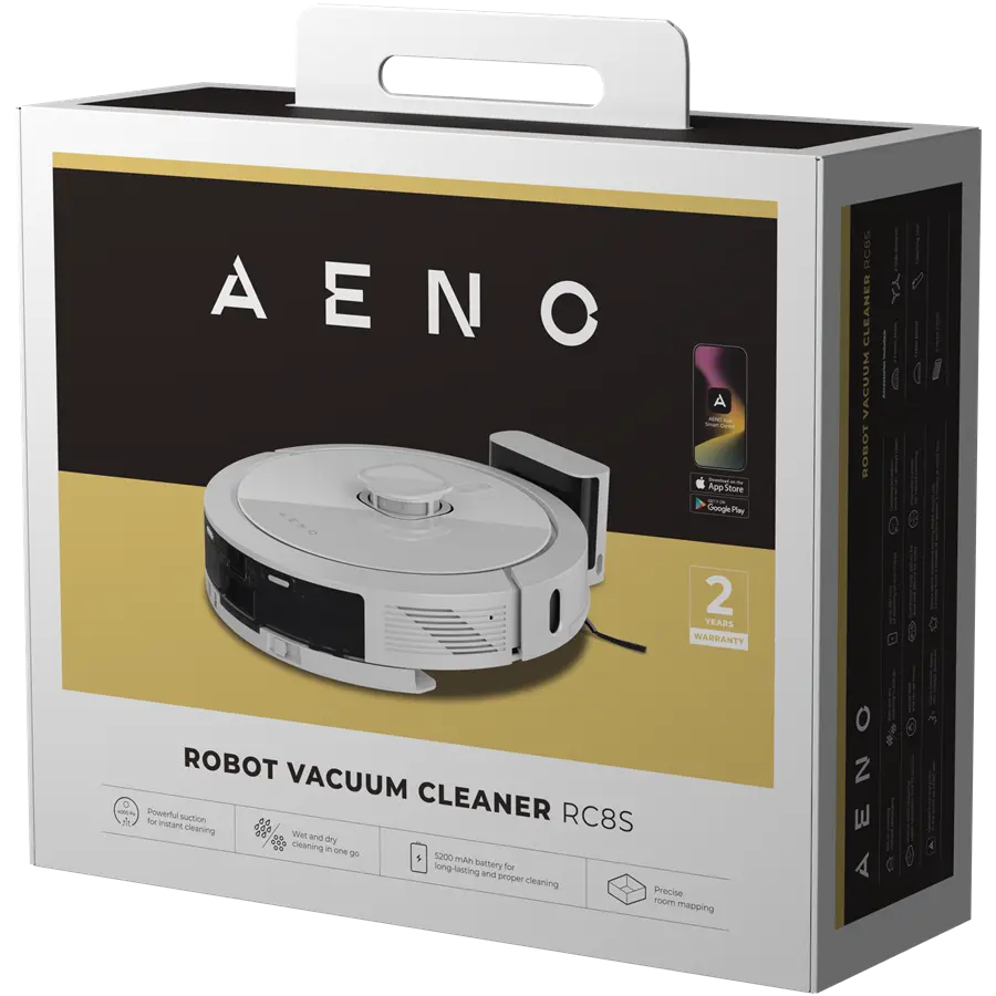 Laser Robot vacuum cleanerwith 5200 mah battery .2 in1 water tankand dustbin,300mi dustbin,300ml waterank,suction4000pa. - image 7