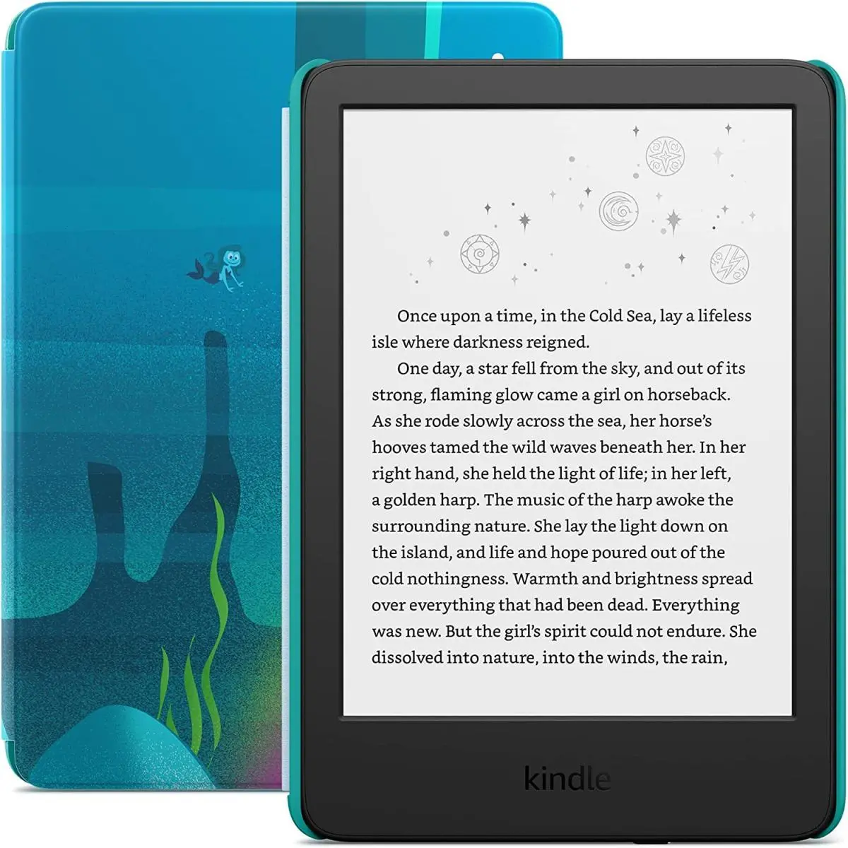 eBook четец Kindle 2022 kids, 6", 16GB, WiFi, Ocean explorer