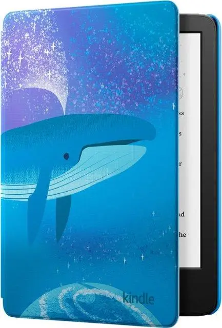 eBook четец Kindle 2022 kids, 6", 16GB, WiFi, Space Whale