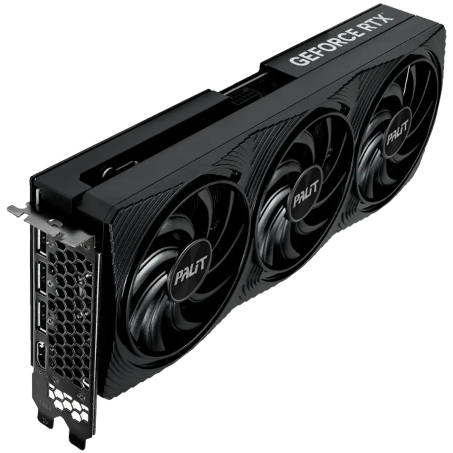 Palit GeForce RTX 4080 SUPER Infinity 3 OC, 16GB GDDR6X, 256 bit, 1x HDMI 2.1a, 3x DP 1.4a, 3 Fan, 1x 16-pin power connector, PCI-E 4.0, 294 x 116 x 49.5 mm, recommended PSU 850W, NED408SS19T2-1032S - image 2