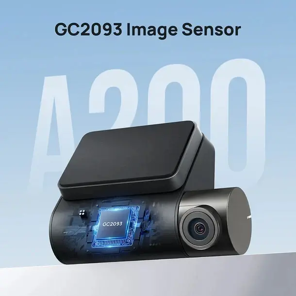 70mai Видеорегистратор Dash Cam HDR Set A200-1, Rear Cam included - image 5