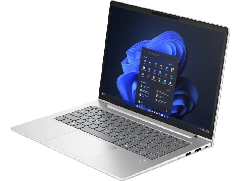 Лаптоп, HP EliteBook 640 G11, Ultra 7-155U(up to 4.8GH/12MB/12C), 14" FHD WUXGA AG 300nits Touch, 16GB 5600Mhz 2DIMM, 1TB PCIe SSD, WiFi 6E + BT 5.3, FPR, Smart Card Reader, Backlit Kbd, 3C Batt, Win 11 Pro, 3Y NBD - image 2