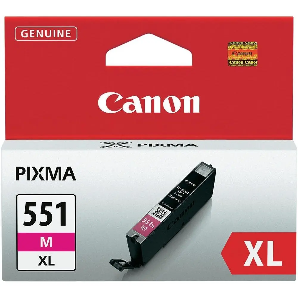 Консуматив, Canon CLI-551XL M + Canon Photo Paper Variety Pack A4 & 10 x 15cm (VP-101)