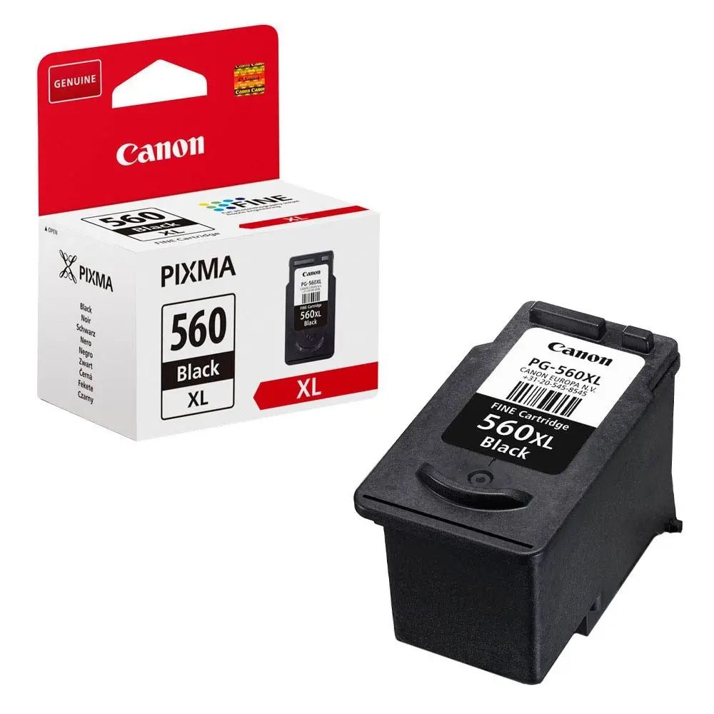 Консуматив, Canon PG-560XL BK + Canon Photo Paper Variety Pack A4 & 10 x 15cm (VP-101)