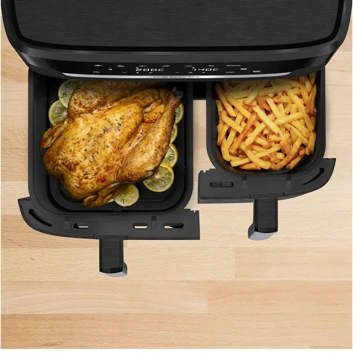 Уред за здравословно готвене, Tefal EY9428E0 Dual Easy Fry Xxl Blk Eu - image 5