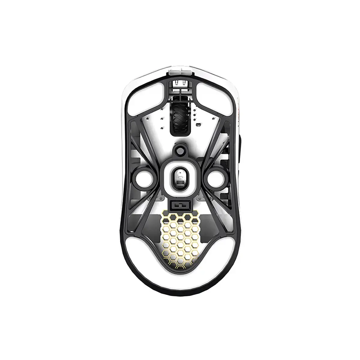 Lamzu професионална геймърска мишка MAYA X 8K - Wireless Gaming Mouse - White - image 3