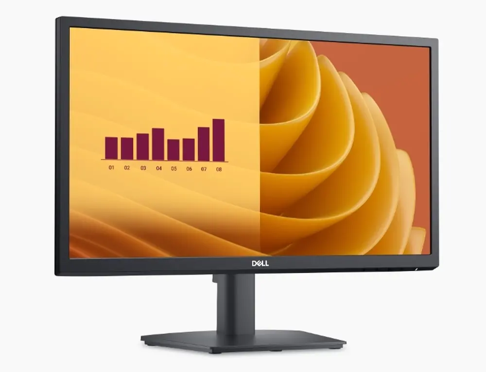 Монитор, Dell E2225H, 21.5" Edge LED Anti-Glare, VA Panel, 5ms GTG, 75 Hz, 3000:1, 250 cd/m2, 1920x1080 Full HD, VGA, Display Port, Tilt, Black