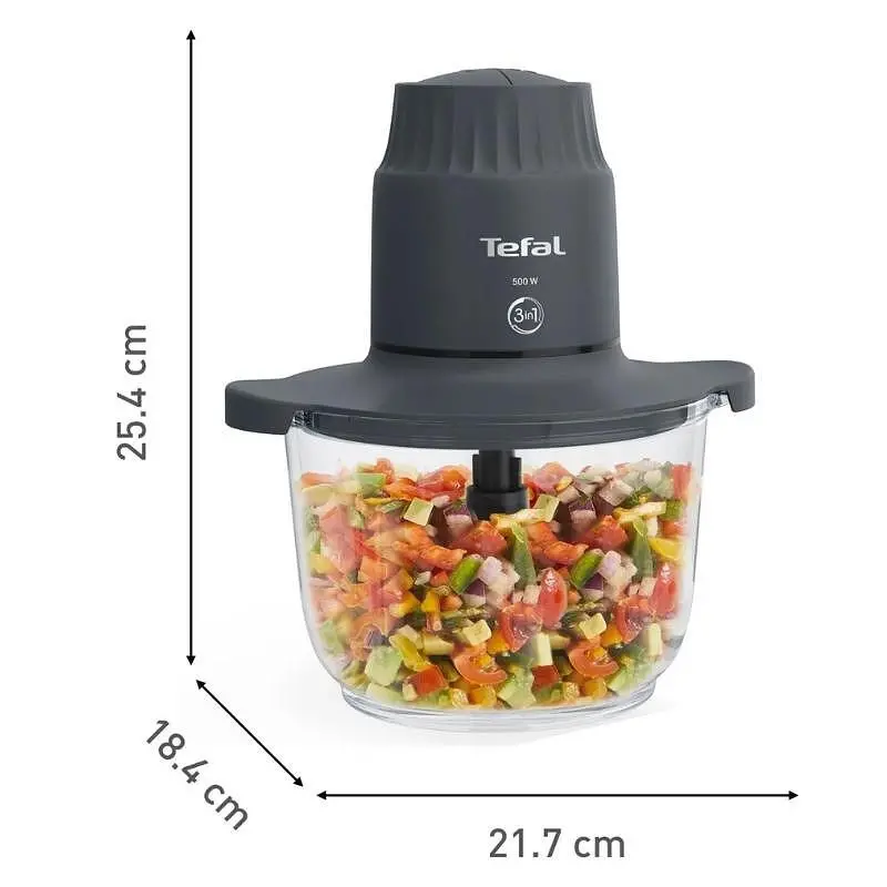 Чопър, Tefal MB603138 Cp Mchp Glass Bowl Lid Ee - image 5