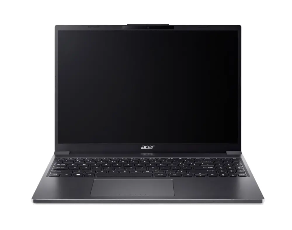 Лаптоп, Acer Aspire GO 15, AG15-51P-51LW, Intel Core i5-1334U (up to 4.60GHz, 12MB), 15.3" WUXGA (1920x1200) IPS SlimBezel, 16 GB DDR5 (1 slot free), 512GB PCIe NVMe SSD, Intel Iris Xe Graphics, Wifi 802.11AX, BT 5.2, FHD Cam, No OS, Steel Gray