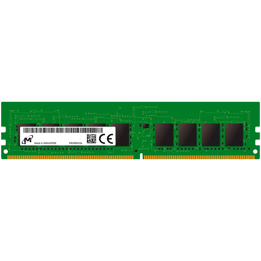 Micron DDR4 RDIMM 32GB 2Rx8 3200 CL22 (16Gbit) (Single Pack)