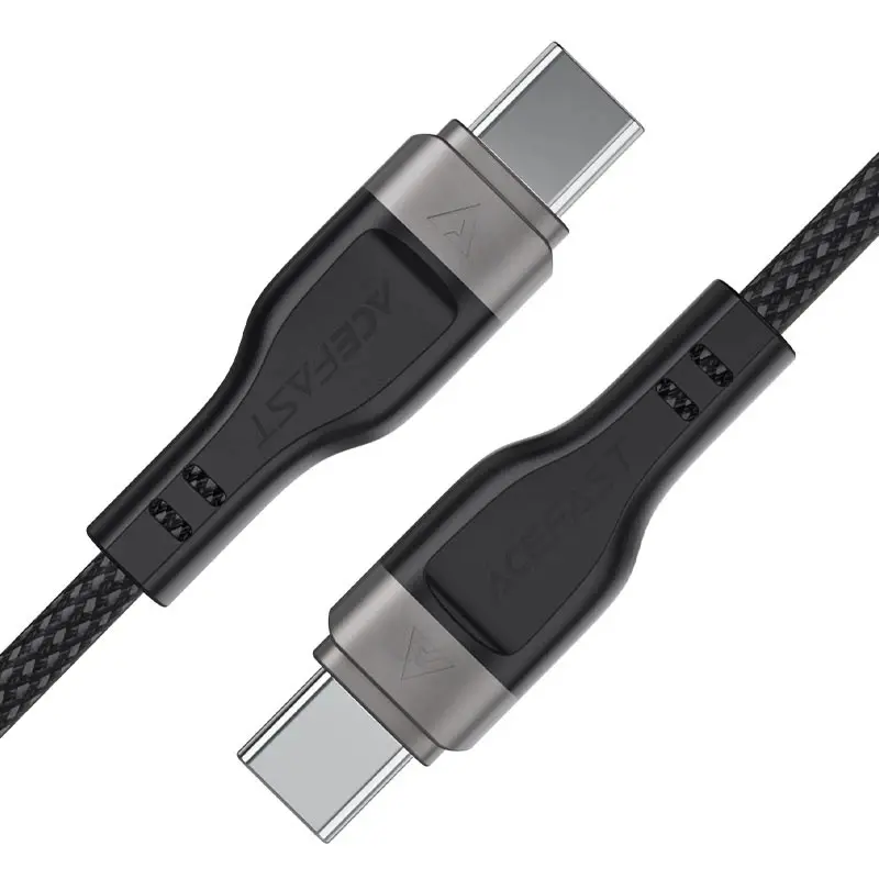 Acefast Кабел USB-C to USB-C Cable 60W MAGNETIC 1.2m - C11-03 - Black - image 2