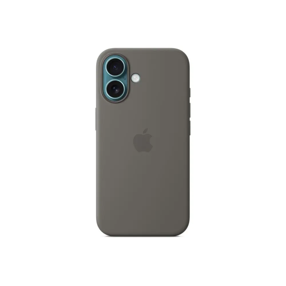 Калъф, Apple iPhone 16 Silicone Case with MagSafe - Stone Grey - image 1