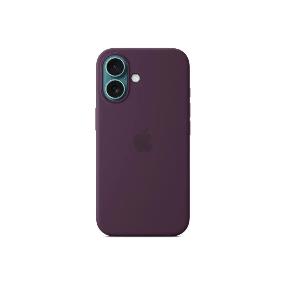 Калъф, Apple iPhone 16 Silicone Case with MagSafe - Plum - image 1