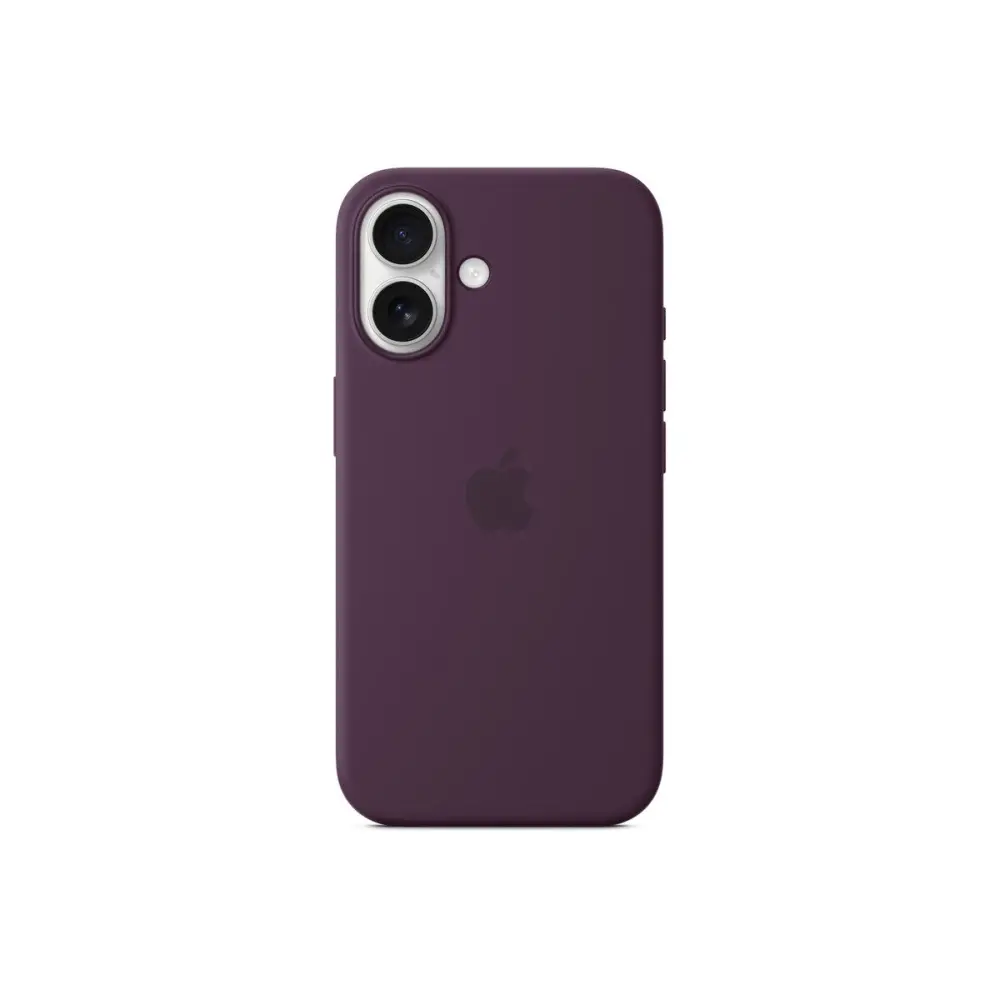 Калъф, Apple iPhone 16 Silicone Case with MagSafe - Plum - image 3