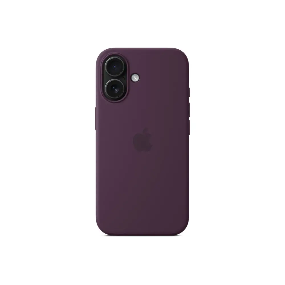 Калъф, Apple iPhone 16 Silicone Case with MagSafe - Plum - image 4