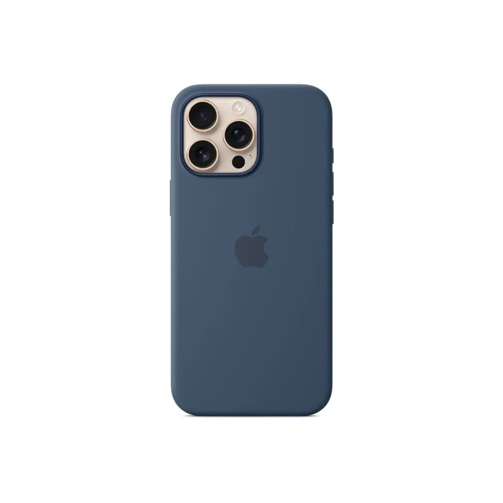 Калъф, Apple iPhone 16 Pro Max Silicone Case with MagSafe - Denim