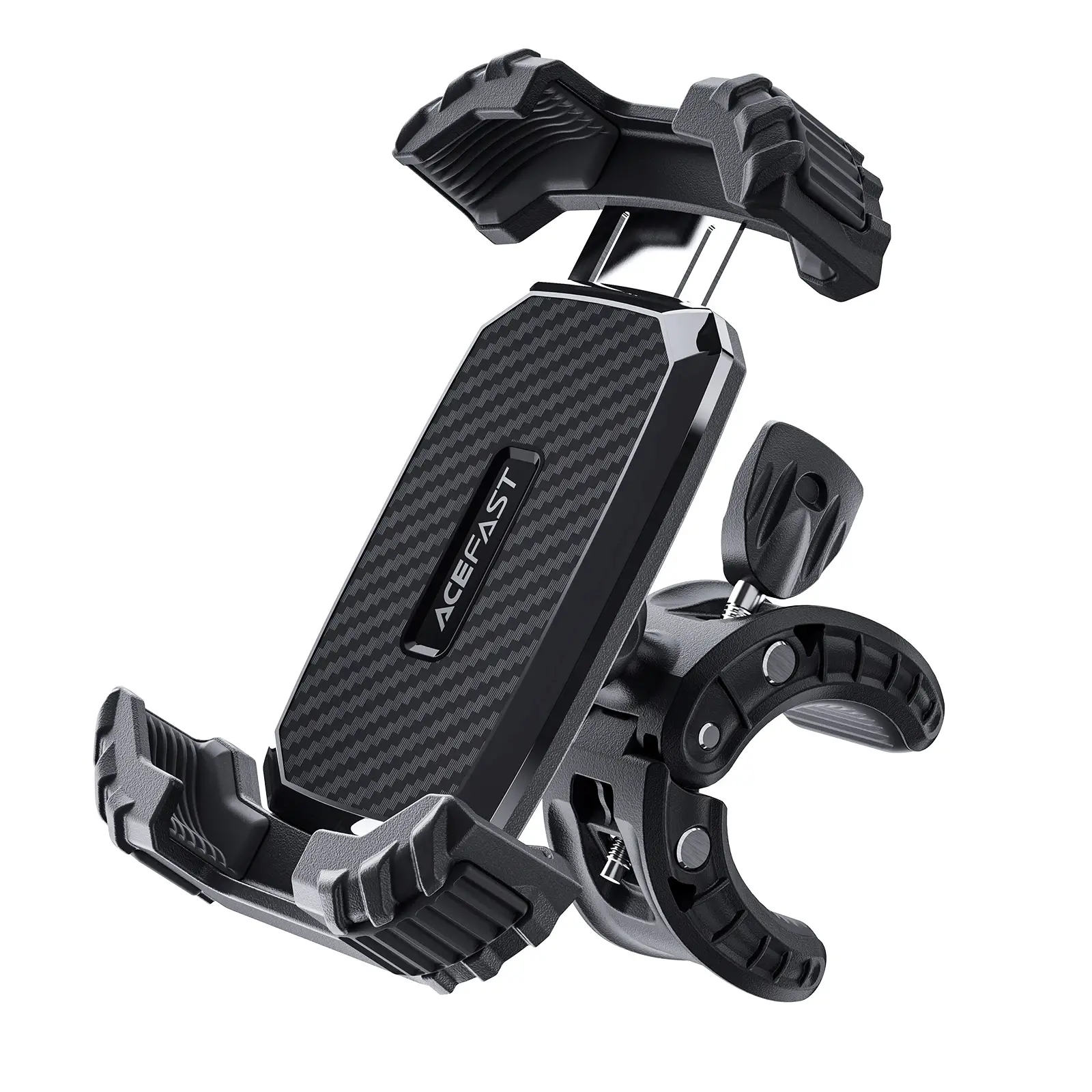 Acefast Стойка за телефон за колело Bicycle phone holder - Anti-skid, Shock-Absorbing - D23 - Black - image 1