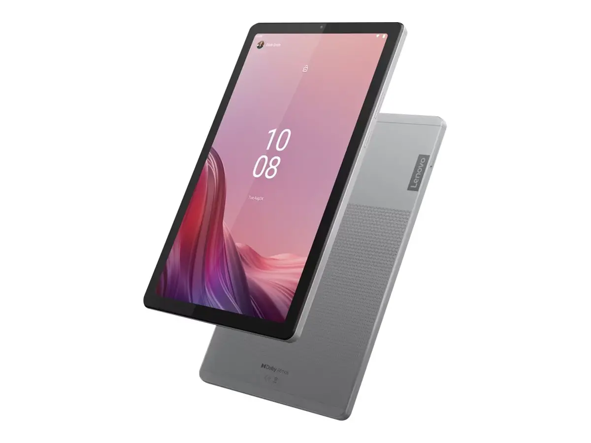 LENOVO Tab M9 LTE MediaTek Helio G80 2.0GHz OctaCore 9inch HD 3GB DDR4X 32GB Flash Android 12 Arctic Grey + Case & Film