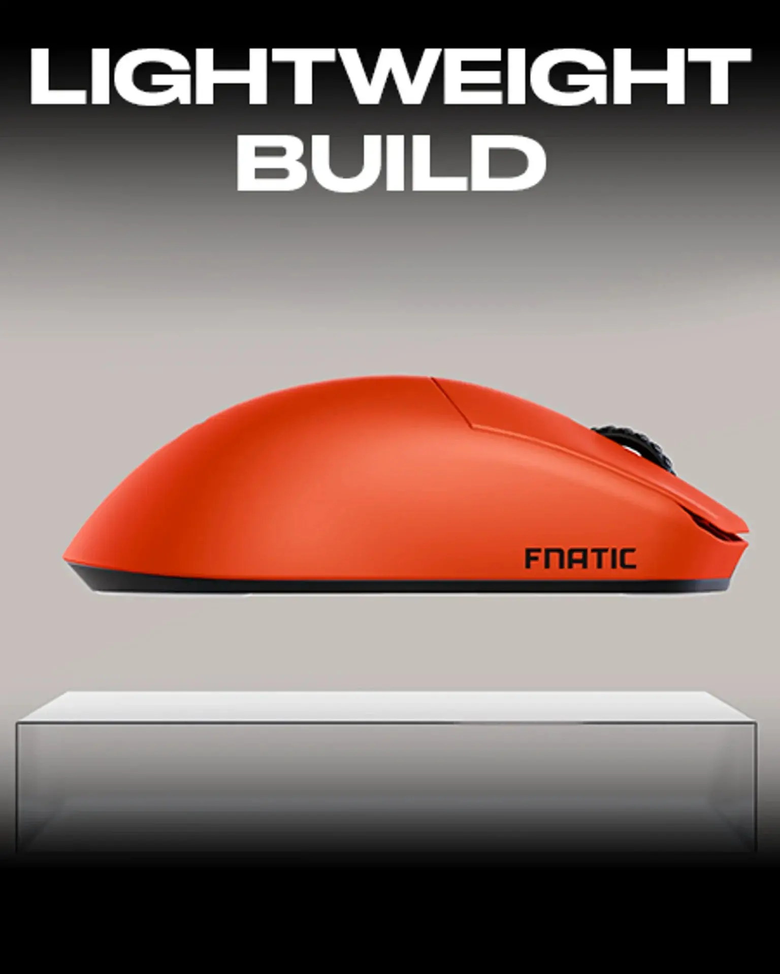 Lamzu професионална геймърска мишка MAYA X 8K - Wireless Gaming Mouse - Fnatic Special Edition Orange - image 9