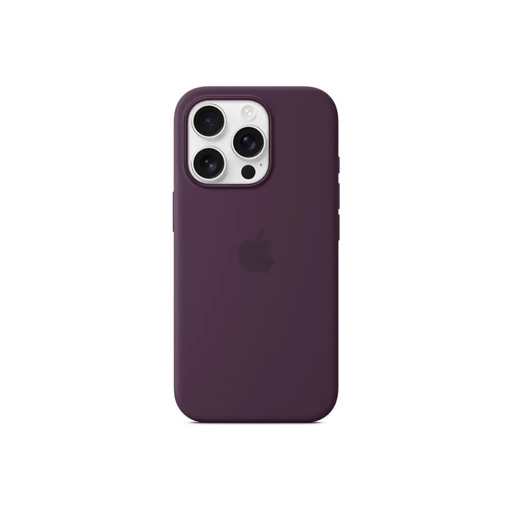 Калъф, Apple iPhone 16 Pro Silicone Case with MagSafe - Plum - image 2