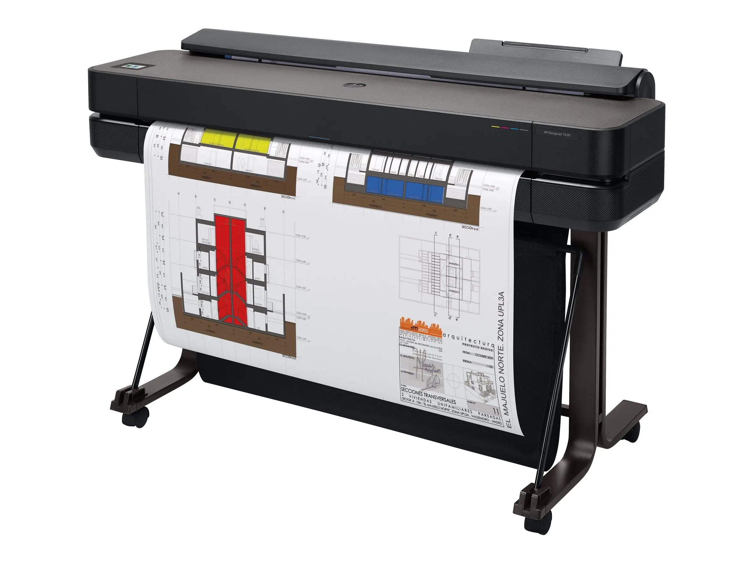 HP DesignJet T650 36inch LFP 2025 Colour Ink-Jet A0 ANSI D Roll 91.4cmx45.7 m 2400x1200dpi 0.45 min/page USB LAN Wi-Fi - image 6