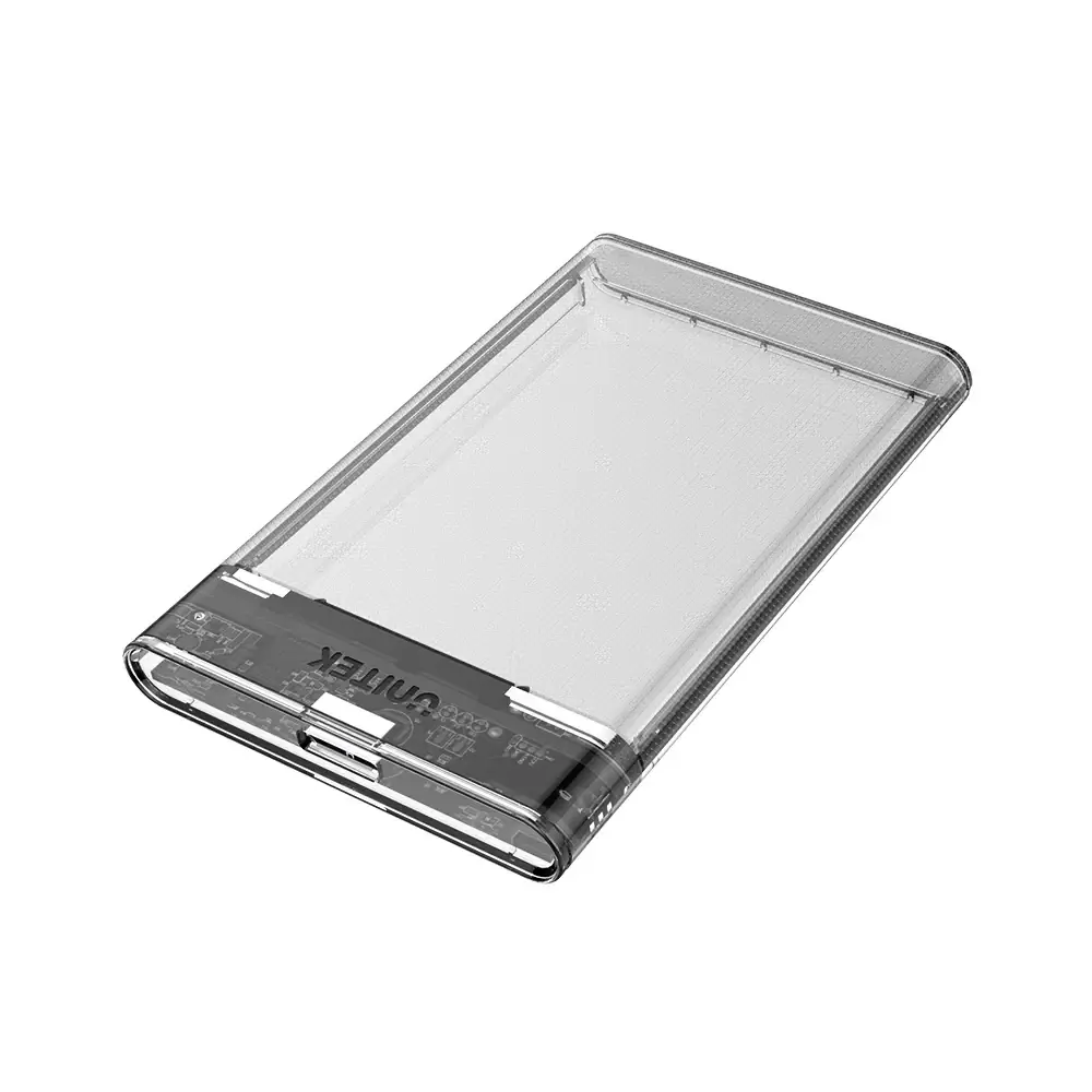 Unitek прозрачна външна кутия за диск Storage Case - DiskGuard Limpid R - 2.5 inch USB 3.0 transparent - S1103A