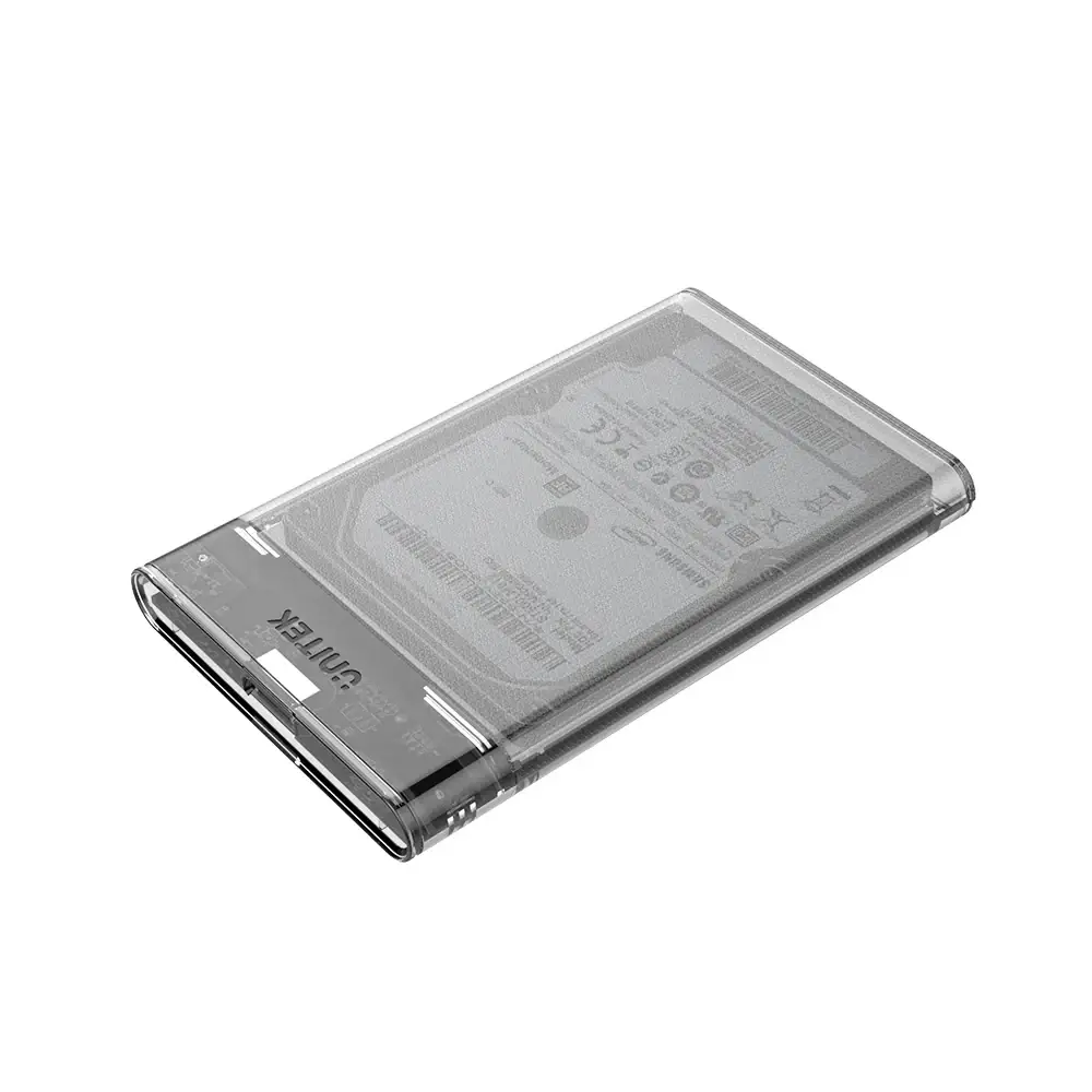 Unitek прозрачна външна кутия за диск Storage Case - DiskGuard Limpid R - 2.5 inch USB 3.0 transparent - S1103A - image 3