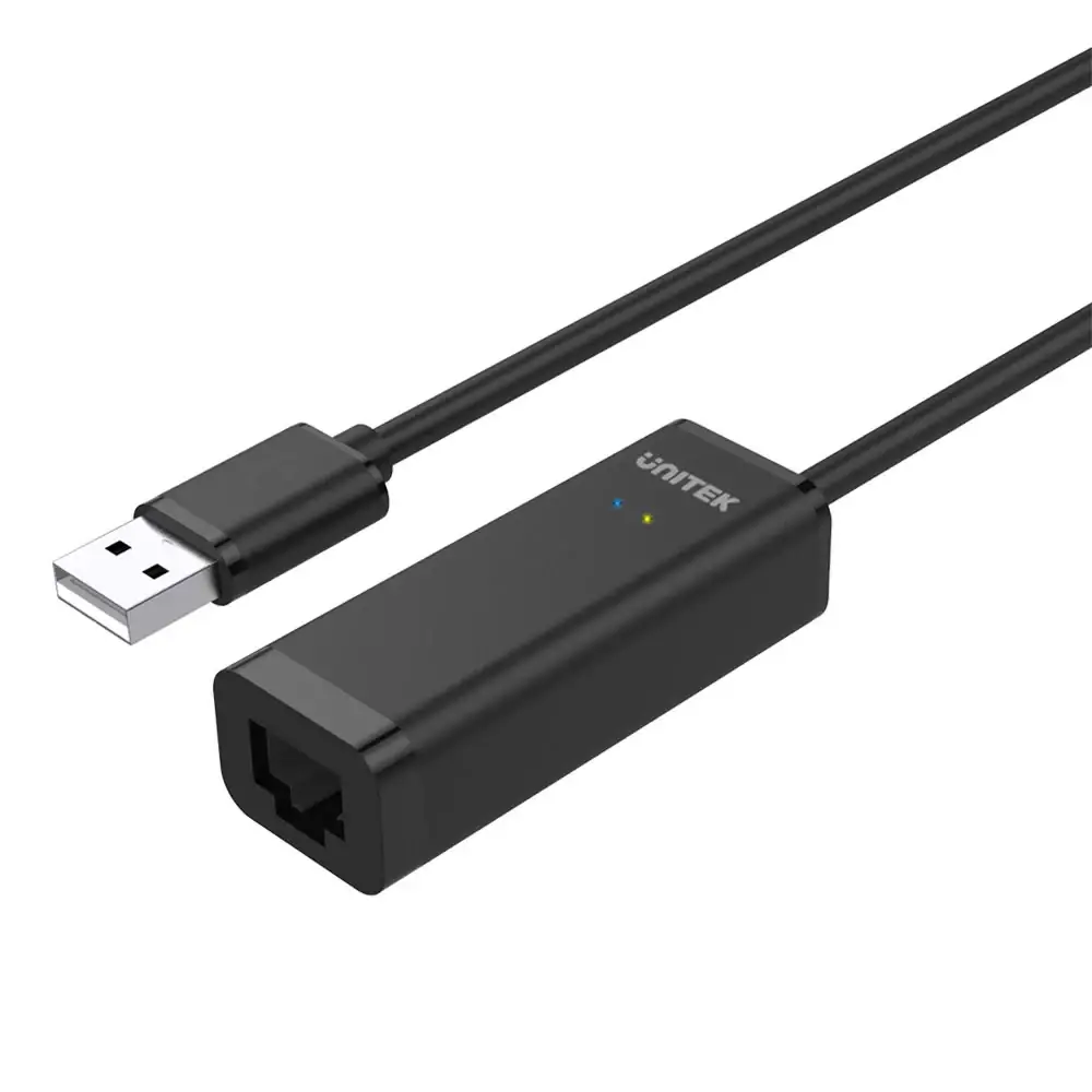 Unitek адаптер USB to LAN 100Mbps black - Y-1468