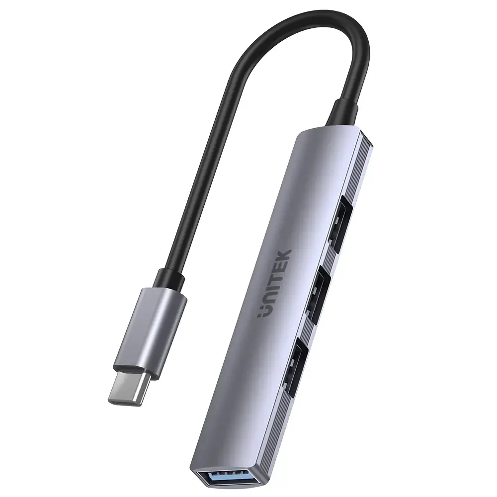 Unitek хъб USB3.0/2.0 HUB 4 port - USB-C input - H1208B