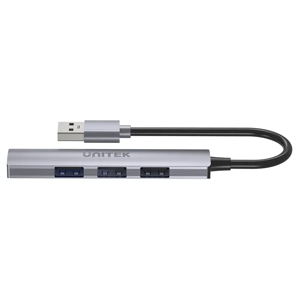 Unitek хъб USB3.0/2.0 HUB 4 port uHUB Q4 - USB-A input - USB3.0 x 1, USB2.0 x 3 - H1208A - image 2