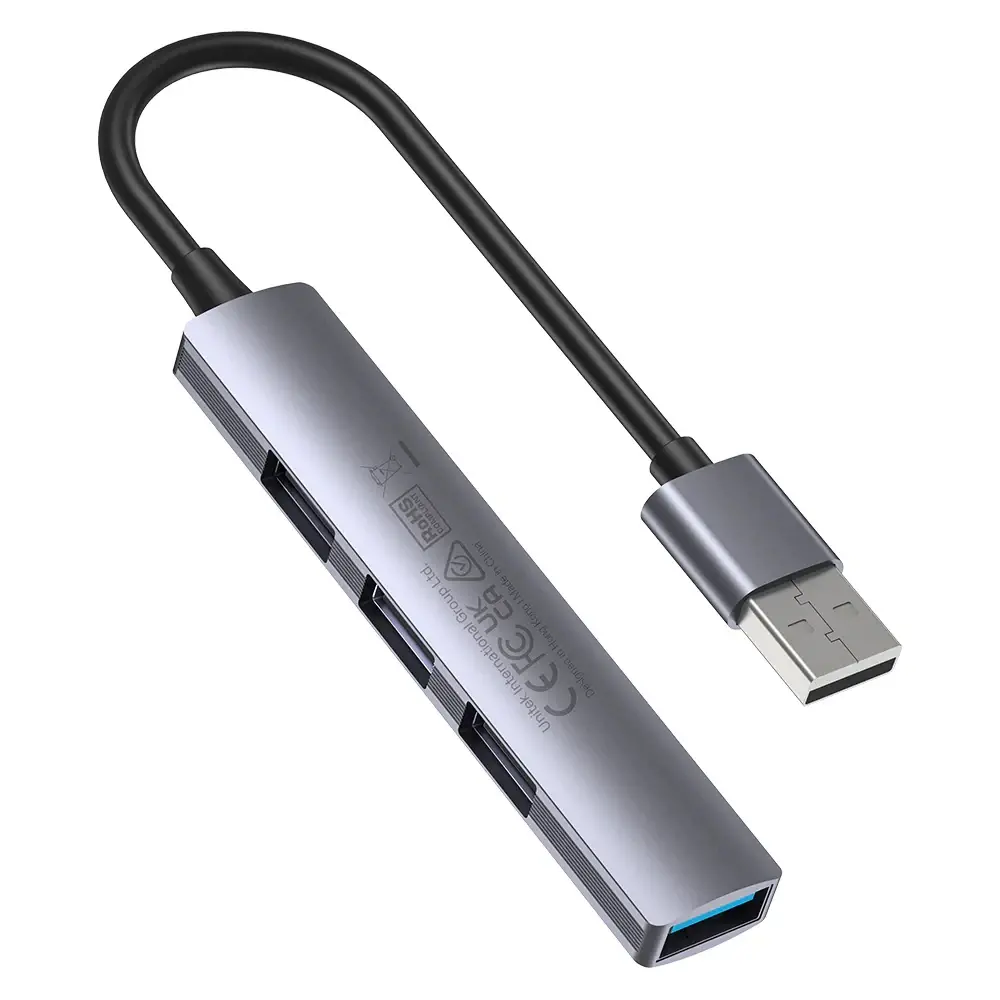 Unitek хъб USB3.0/2.0 HUB 4 port uHUB Q4 - USB-A input - USB3.0 x 1, USB2.0 x 3 - H1208A - image 3