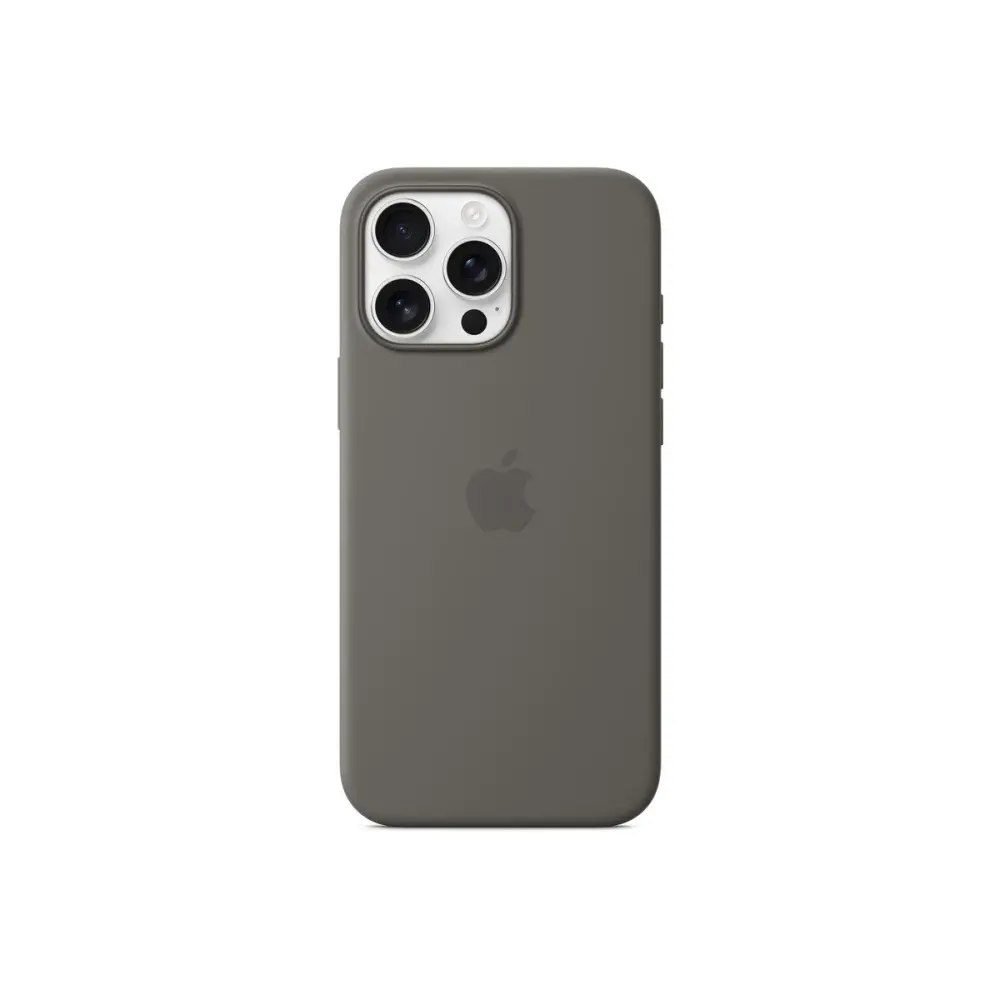 Калъф, Apple iPhone 16 Pro Max Silicone Case with MagSafe - Stone Gray - image 2