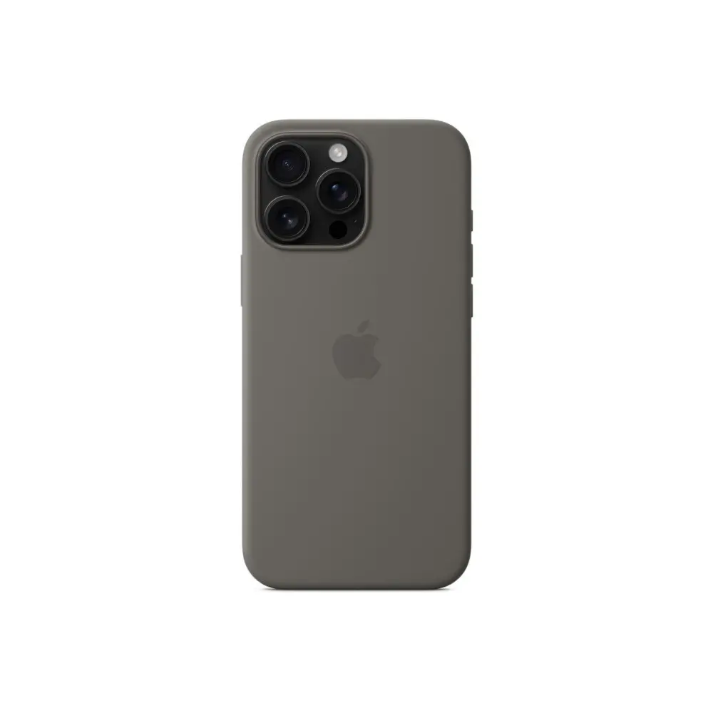 Калъф, Apple iPhone 16 Pro Max Silicone Case with MagSafe - Stone Gray - image 3