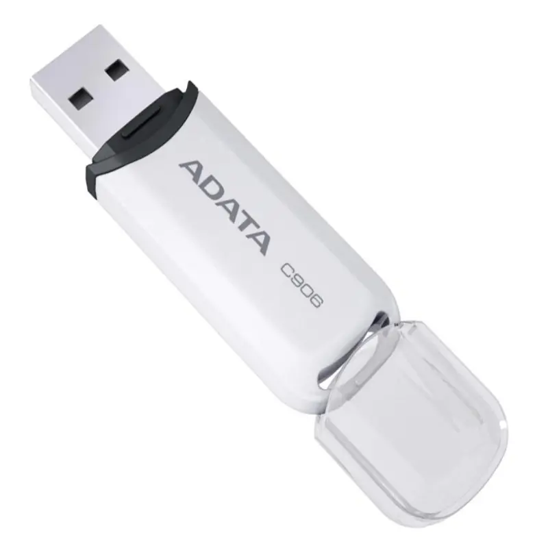 Памет, ADATA C906 64GB USB 2.0 White - image 2