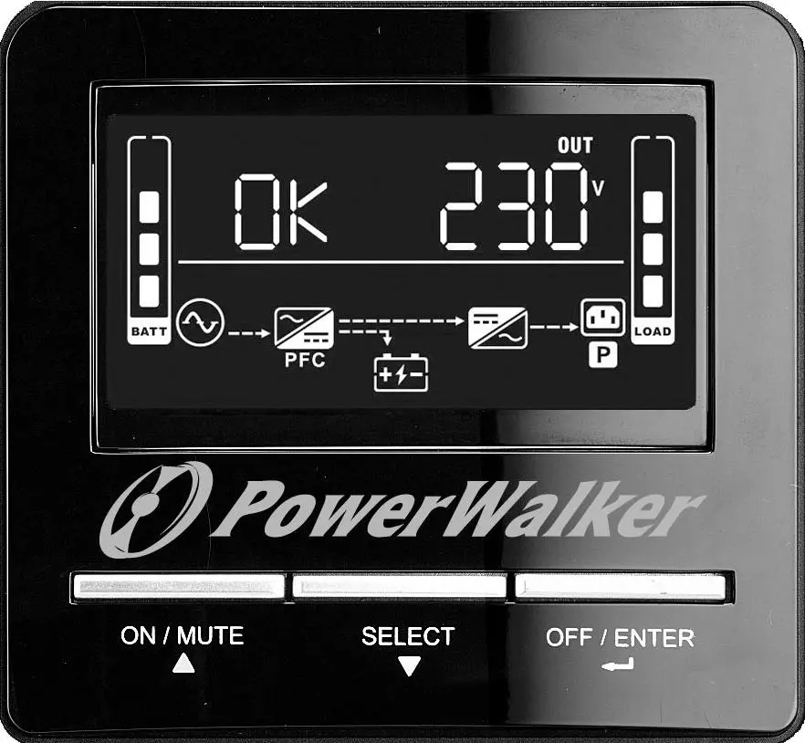 UPS POWERWALKER VI 2000 CW IEC, 2000 VA, Line Interactive - image 1