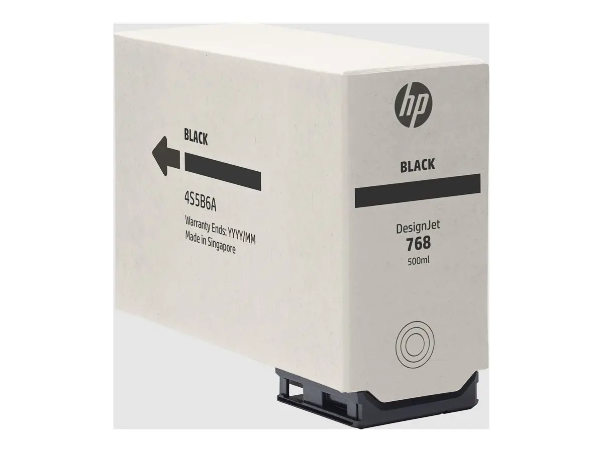 HP 768 Black 500-ml DesignJet Ink Cartridge